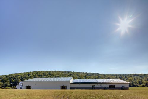 Catskill Recreation Center photo-voltaic panels